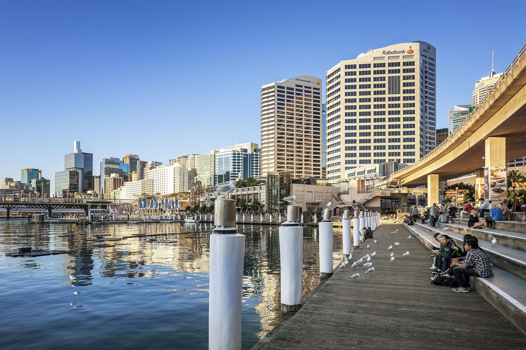 Апарт отель Apx Darling Harbour Сидней Экстерьер фото